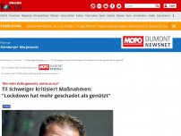 Bild zum Artikel: 'Bin nicht dafür gemacht, nichts zu tun' - Til Schweiger kritisiert Maßnahmen: 'Lockdown hat mehr geschadet als genützt'