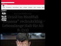 Bild zum Artikel: Mordfall 'Susanna'