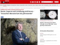 Bild zum Artikel: Raffelhüschen fordert Stopp der Erhöhung im Juli - Finanzexperte will Renten einfrieren: „Brauchen Moratorium bis Ende des Jahres“