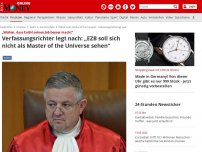 Bild zum Artikel: „Wollen, dass EuGH seinen Job besser macht“ - Verfassungsrichter legt nach: „EZB soll sich nicht als Master of the Universe sehen“