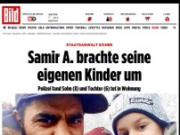 Bild zum Artikel: Staatsanwalt sicher - Samir A. brachte seine eigenen Kinder um