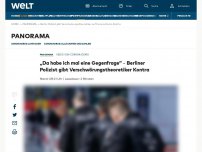 Bild zum Artikel: „Da habe ich mal eine Gegenfrage“ - Berliner Polizist gibt Verschwörungstheoretiker Kontra
