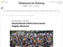 Bild zum Artikel: Corona-Proteste: Deutschland erlebt einen neuen Pegida-Moment