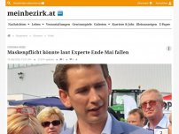 Bild zum Artikel: Maskenpflicht könnte laut Experte Ende Mai fallen