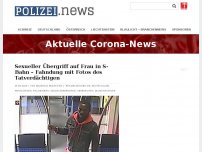 Bild zum Artikel: Sexueller Übergriff auf Frau in S-Bahn – Fahndung mit Fotos des Tatverdächtigen