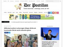 Bild zum Artikel: NRW plant weitere Lockerungen: Bürger dürfen ab kommender Woche nackt einkaufen gehen