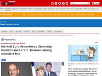 Bild zum Artikel: Gastbeitrag von Daniel Stelter - Euro-Krisenfonds übersteigt Deutschlands Kraft - für bessere Lösung fehlt der Mut