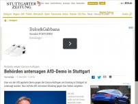 Bild zum Artikel: Proteste wegen Corona-Auflagen: Behörden untersagen AfD-Demo inStuttgart