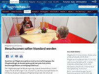 Bild zum Artikel: Pflegebeauftragter: Besuchszonen sollen Standard werden