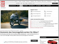 Bild zum Artikel: Motorrädlärm: Bundesrat will Sonntagsfahrverbot beschließen Müssen Biker sonntags zu Hause bleiben?