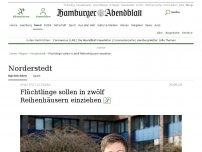 Bild zum Artikel: Henstedt-Ulzburg: Flüchtlinge sollen in zwölf Reihenhäusern einziehen