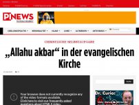 Bild zum Artikel: Christliche Selbstaufgabe „Allahu akbar“ in der evangelischen Kirche