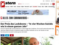 Bild zum Artikel: Krankenhaus in den USA: Der Preis des Lockdowns – 'In vier Wochen Suizide wie in einem ganzen Jahr'