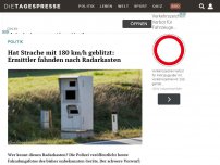 Bild zum Artikel: Hat Strache mit 180 km/h geblitzt: Ermittler fahnden nach Radarkasten