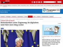 Bild zum Artikel: Facebook treibt den Wandel - Notenbanken unter Zugzwang: An digitalem Geld führt kein Weg vorbei