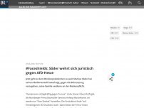 Bild zum Artikel: #Faceshields: Söder wehrt sich juristisch gegen AfD-Hetze