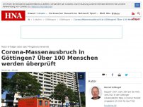 Bild zum Artikel: Verstoß gegen Quarantäne-Auflagen: Polizei und Ordnungsamt in Göttingen schreiten ein