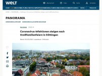 Bild zum Artikel: Coronavirus-Infektionen steigen nach Großfamilienfeiern in Göttingen