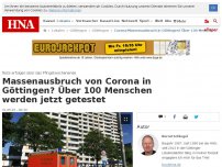 Bild zum Artikel: Corona-Massenausbruch in Göttingen? Mehr als 100 Menschen werden überprüft