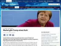 Bild zum Artikel: Merkel will nicht zum G7-Gipfel in die USA reisen
