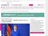 Bild zum Artikel: Angela Merkel zu Corona-Zweiflern: 'Was ein Irrtum!'