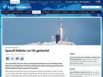 Bild zum Artikel: Start des historischen SpaceX-Flugs zur ISS erfolgreich