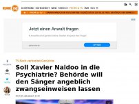 Bild zum Artikel: Xavier Naidoo in die Psychiatrie? Behörde will den Sänger angeblich zwangseinweisen lassen