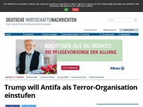 Bild zum Artikel: EILMELDUNG: Trump will Antifa als Terror-Organisation einstufen