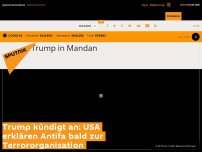 Bild zum Artikel: Trump kündigt an: USA erklären Antifa bald zur Terrororganisation