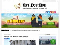 Bild zum Artikel: Offenbar Öl in Washington D.C. entdeckt