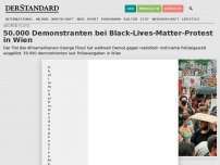 Bild zum Artikel: Black-Lives-Matter-Proteste erreichen Wien