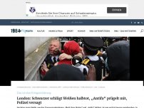 Bild zum Artikel: London: Schwarzer schlägt Weißen halbtot, „Antifa“ prügelt mit, Polizei versagt