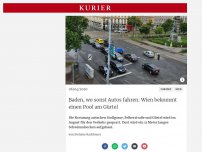 Bild zum Artikel: Baden, wo sonst Autos fahren: Wien bekommt einen Pool am Gürtel