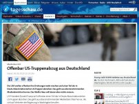 Bild zum Artikel: Offenbar US-Truppenabzug aus Deutschland
