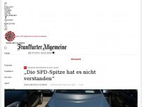 Bild zum Artikel: Daimler-Betriebsratschef: „Die SPD-Spitze hat es nicht verstanden“