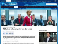 Bild zum Artikel: Berateraffäre: Union und SPD schonen von der Leyen