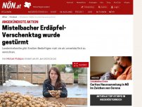 Bild zum Artikel: Angekündigte Aktion - Mistelbacher Erdäpfelverschenktag wurde gestürmt