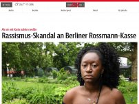 Bild zum Artikel: Rassismus-Skandal an Berliner Rossmann-Kasse