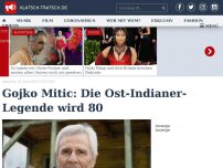 Bild zum Artikel: Gojko Mitic: Die Ost-Indianer-Legende wird 80