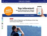 Bild zum Artikel: Frontex: Zahl der Flüchtlinge auf dem Weg nach Europa steigt wieder