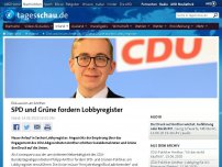 Bild zum Artikel: Diskussion um Amthor: SPD und Grüne wollen Lobbyregister
