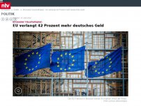 Bild zum Artikel: Brüsseler Haushaltsplan: EU verlangt 42 Prozent mehr deutsches Geld