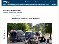 Bild zum Artikel: Bandenkrieg erschüttert Vororte in Dijon