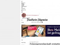 Bild zum Artikel: Polizeigewerkschaft erstattet Strafanzeige gegen „taz“