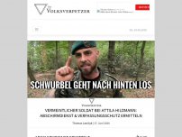 Bild zum Artikel: Soldat bei Attila Hildmann: Abwehrdienst & Verfassungsschutz ermitteln
