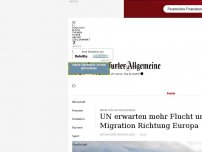 Bild zum Artikel: Wegen Coron-Krise: UN rechnen mit mehr Flucht und Migration Richtung Europa