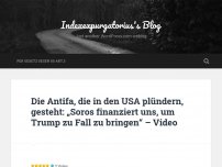 Bild zum Artikel: Die Antifa, die in den USA plündern, gesteht: „Soros finanziert uns, um Trump zu Fall zu bringen“ – Video