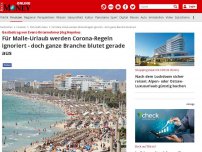 Bild zum Artikel: Gastbeitrag von Event-Unternehmer Jörg Heynkes - Für Malle-Urlaub werden Corona-Regeln ignoriert - doch ganze Branche blutet gerade aus