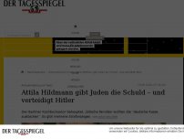 Bild zum Artikel: Attila Hildmann gibt Juden die Schuld - und verteidigt Hitler