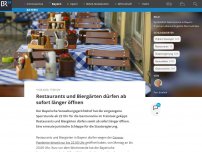 Bild zum Artikel: Gericht kippt Corona-Sperrstunde für Gastronomie in Bayern
